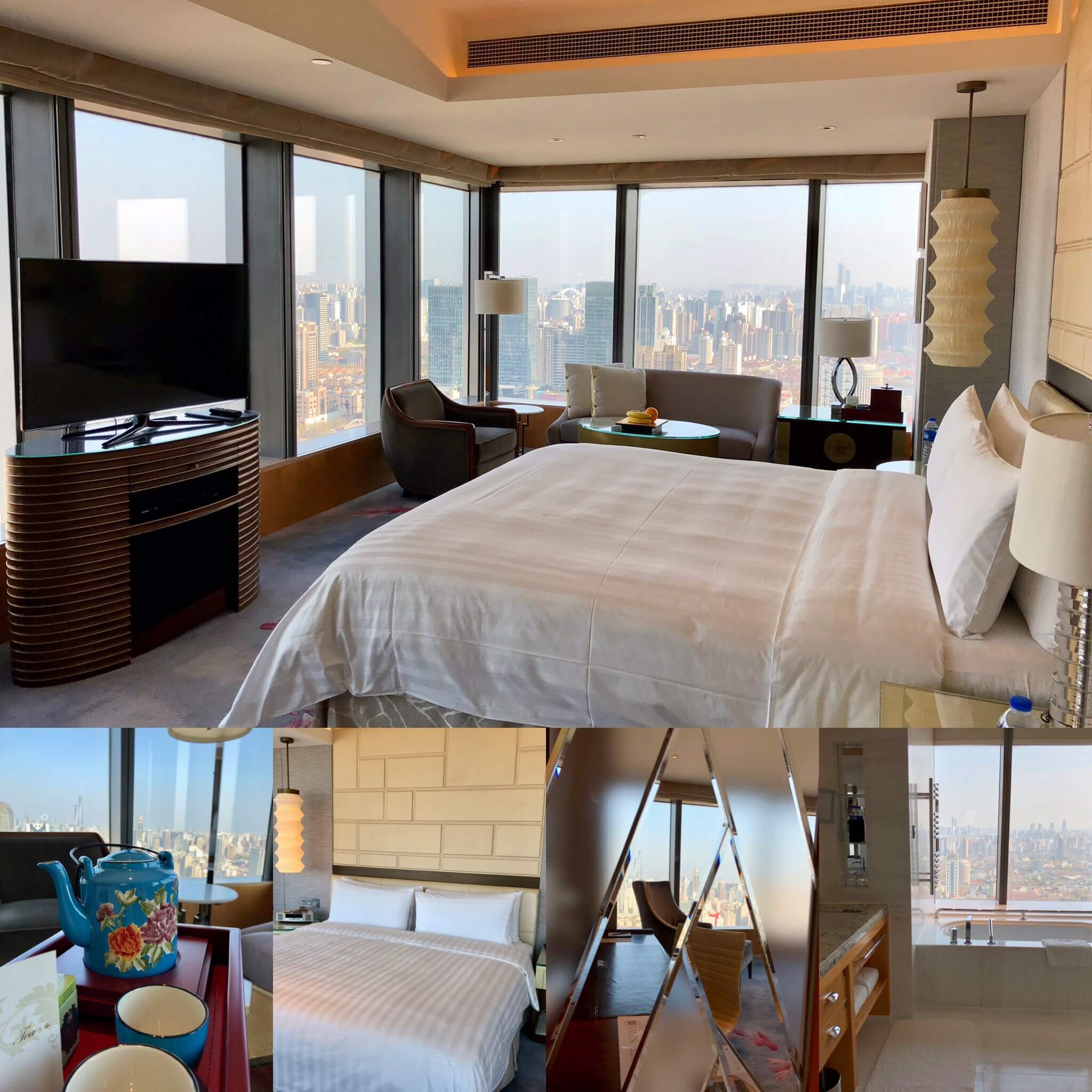 Jing An Shangri-La Hotel room